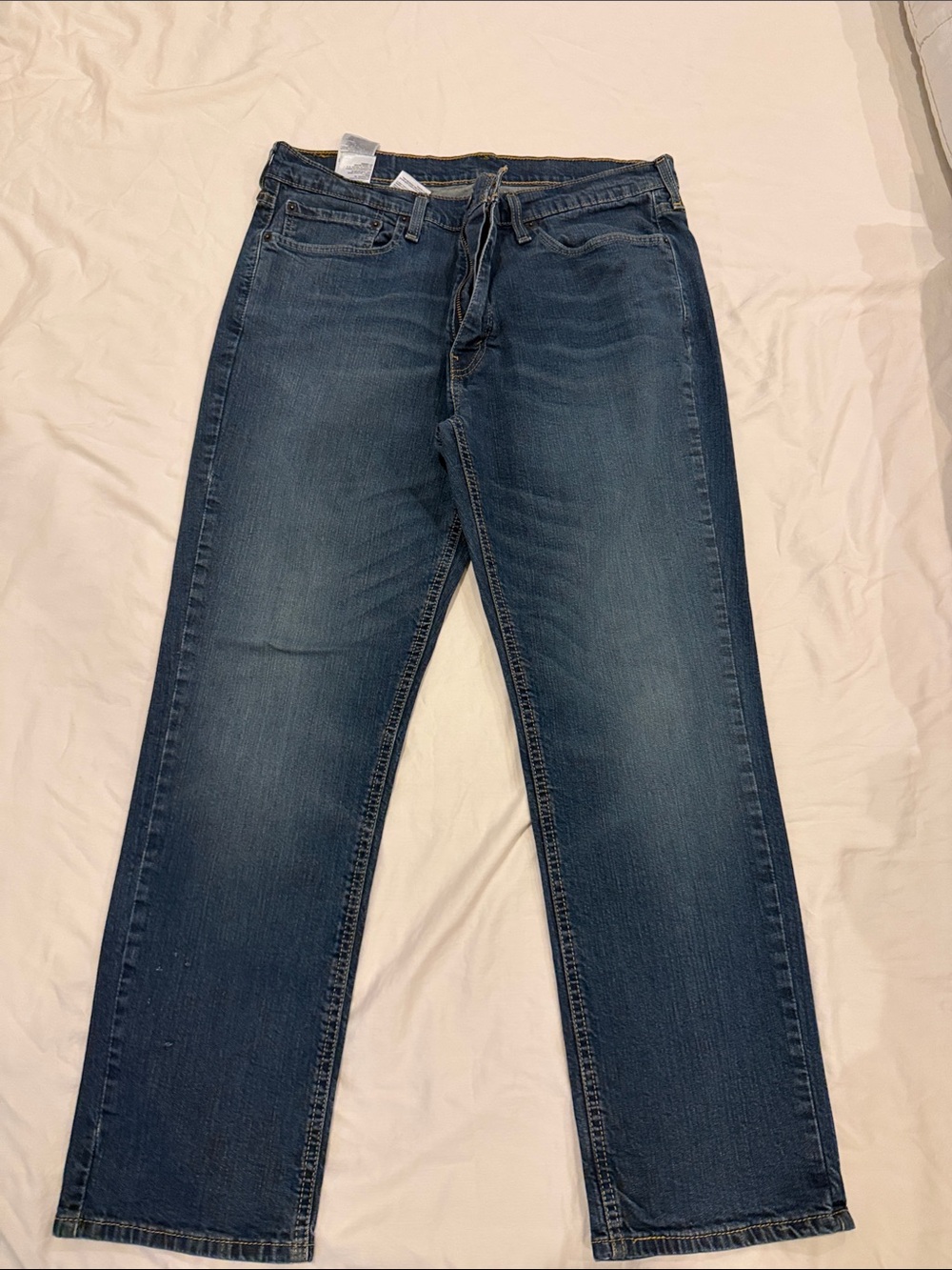 Levi's Men's Indigo Relaxed Straight Jeans